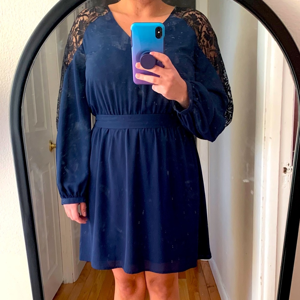 Express lace dress